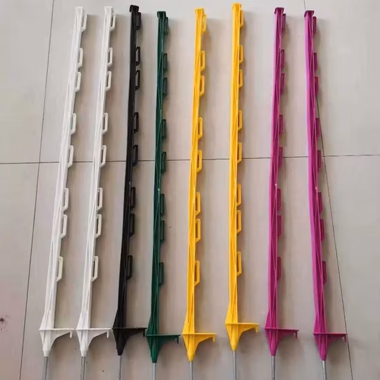 Plastic Electric Cheap Fence Step-in Poly Fence Post